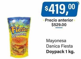 Supermercados Damesco Mayonesa danica fiesta oferta