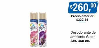 Supermercados Damesco Desodorante de ambiente glade oferta