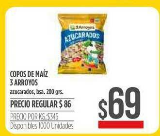 Supermercados Vea Copos De Maiz 3 Arroyos oferta