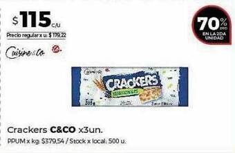Disco Crackers c&co oferta