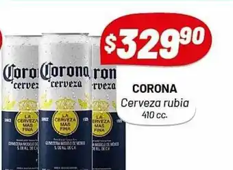 Almacor Corona cerveza rubia 410 cc oferta