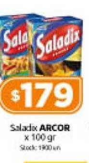 Cordiez Saladix arcor oferta