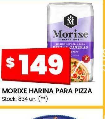 Changomas Morixe harina para pizza oferta