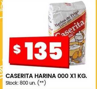 Changomas Caserita harina 000 oferta