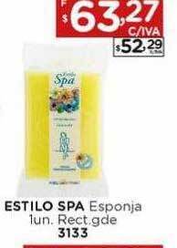Hipermay Estilo spa esponja oferta
