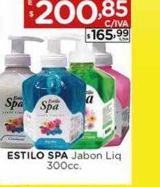Hipermay Estilo spa jabon liq oferta
