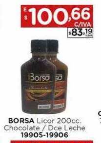 Hipermay Borsa licor, chocolate o dce leche oferta
