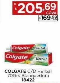 Hipermay Colgate c-d herbal blanquedora oferta