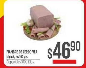 Supermercados Vea Fiambre De Cerdo Vea oferta