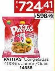 Patitas congeladas jamon o ques