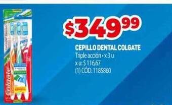 Makro Cepillo dental colgate oferta