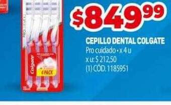 Makro Cepillo dental colgate oferta