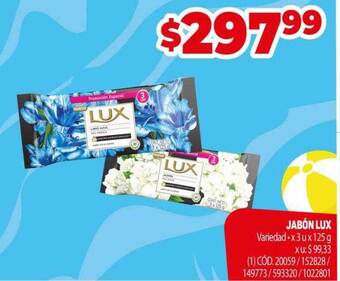 Makro Jabón lux oferta