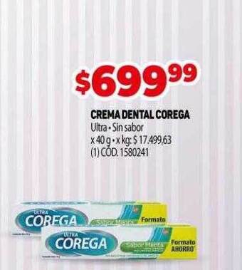 Makro Crema dental corega oferta