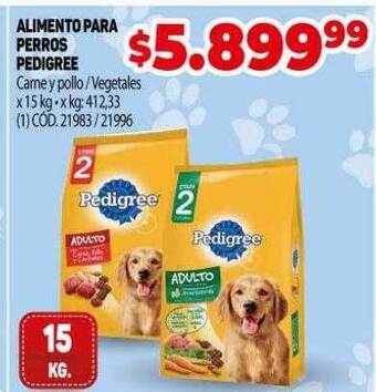 Makro Alimento para perros pedigree oferta
