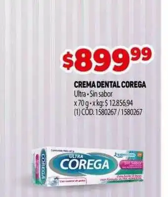 Makro Crema dental corega oferta