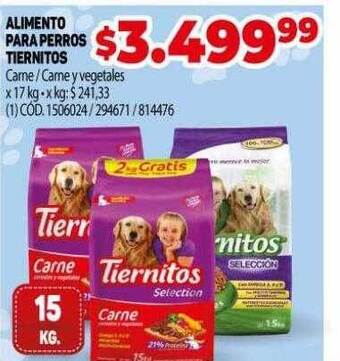 Makro Alimento para perros tiernitos oferta