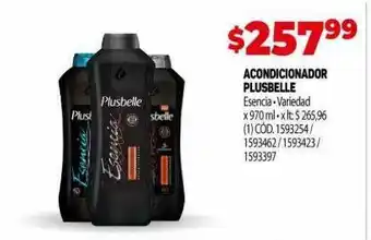 Makro Acondicionador plusbelle esencia oferta