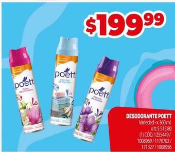 Makro Desodorante poett oferta