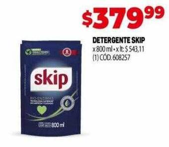 Makro Detergente skip oferta