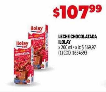 Makro Leche chocolatada ilolay oferta