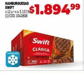 Makro Hamburguesas swift oferta