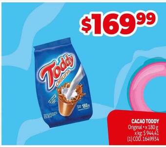 Makro Cacao toddy oferta