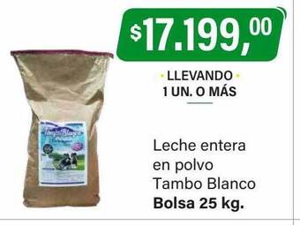 Supermercados Damesco Leche entera en polvo tambo blanco oferta