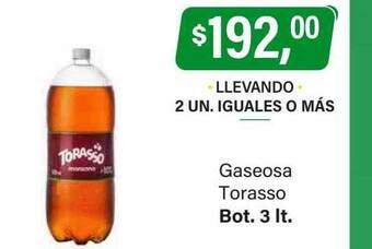 Supermercados Damesco Gaseosa torasso oferta