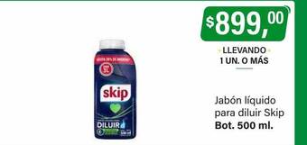 Supermercados Damesco Jabón líquido para diluir skip oferta