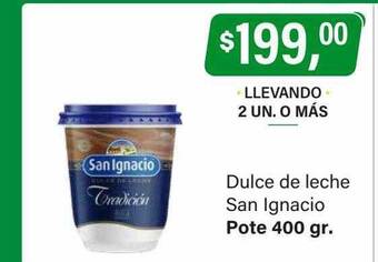 Supermercados Damesco Dulce de leche san ignacio oferta