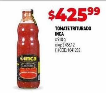 Makro Tomate triturado inca oferta