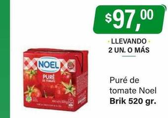 Supermercados Damesco Puré de tomate noel oferta