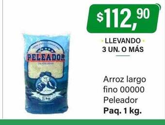 Arroz largo fino 00000 peleador