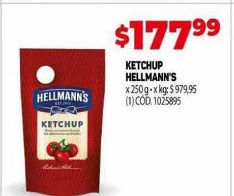Makro Ketchup hellmann's oferta