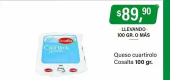 Supermercados Damesco Queso cuartirolo cosalta oferta