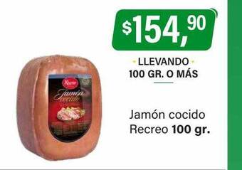 Supermercados Damesco Jamón cocido recreo oferta