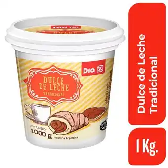 Supermercados DIA Dulce de leche dia 1 kg. oferta