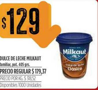 Supermercados Vea Dulce De Leche Milkaut oferta