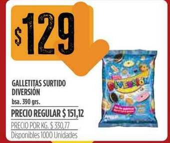 Supermercados Vea Galletitas Surtido Diversión oferta