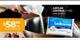 Supermercados Tadicor Azúcar Ledesma oferta