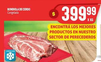 Makro Bondiola De Cerdo Congelada oferta