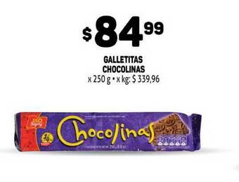 Makro Galletitas Chocolinas oferta