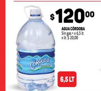 Makro Agua Córdoba Sin Gas oferta