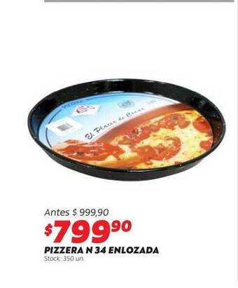 Ferniplast Pizzera N 34 Enlozada oferta