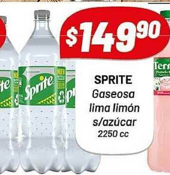 Almacor Sprite Gaseosa Lima Limón S Azúcar 2250cc oferta