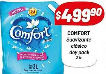 Almacor Comfort Suavizante Clásico Doy Pack 3lt oferta