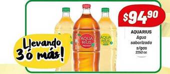 Almacor Aquarius Agua Saborizada S Gas 2250cc oferta