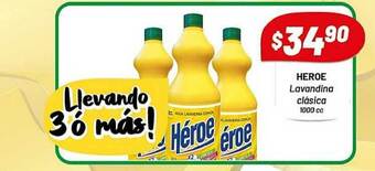 Almacor Heroe Lavandina Clásica 1000cc oferta