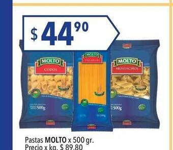Hergo Pastas Molot x 500gr oferta